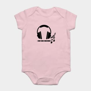 Listening to music Baby Bodysuit